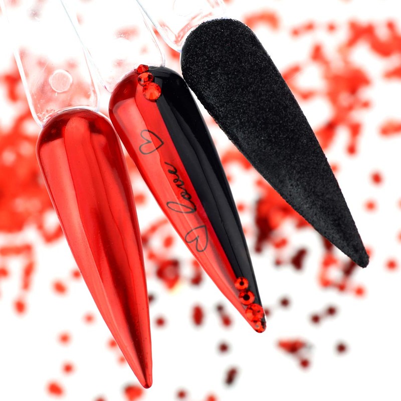 Fine pigments with small applicator sponge in practical pen shape