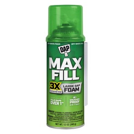 DAP Max Fill Triple Expanding Straw Foam Sealant, 12 Oz (7565000033)