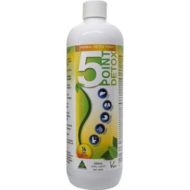 Point Pharma 5 Point Detox Herbal Tonic 500 ml, 0.56499999999999995 milliliters