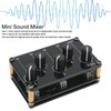 Mini Portable Passive Stereo Audio Mixer 4 Channel Sound Board