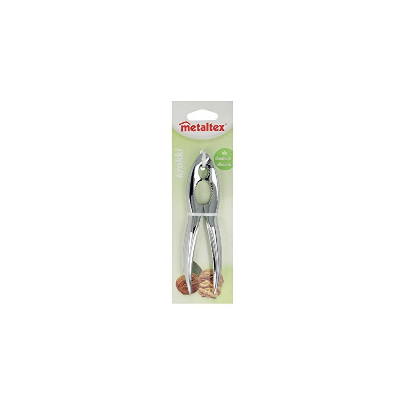 Metaltex Nutcracker Krokki of Aluminium, Silver, 1.9 x 6.8 x