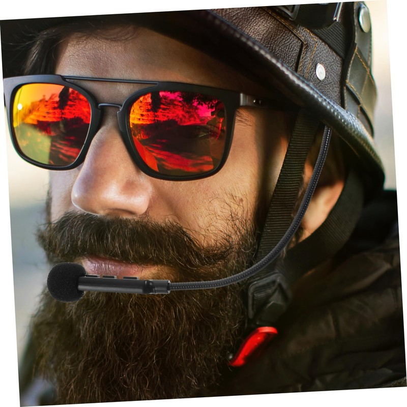 Operitacx Motorcycle Headset Wireless Audio System for Helmet Communication Classic