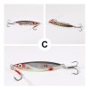 5pcs 60g Señuelos Luminosos Para Pescar Lance Largo Mar Rio