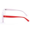 ZUVGEES Retro Style Square Reading Glass Big Eyeglass Frames Large