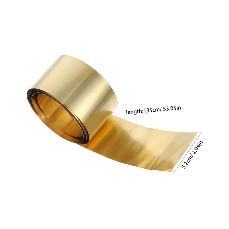 ABOOFAN Brass Foil Sheet Roll Copper Plate for DIY Crafts