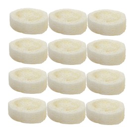 Beavorty 20pcs Natural Loofah Sponges Exfoliating Bath Scrubber Pads for Gentle Skin Cleansing Soap Holder for Luxurious Bathing Experience for Any Bathroom Decor