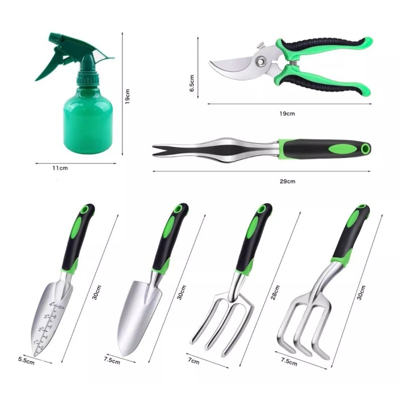 Mebix TRD Juego De Herramientas De Jardín