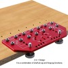 Shelf Pin Drilling Jig 2 in 1 35mm Aluminum Alloy