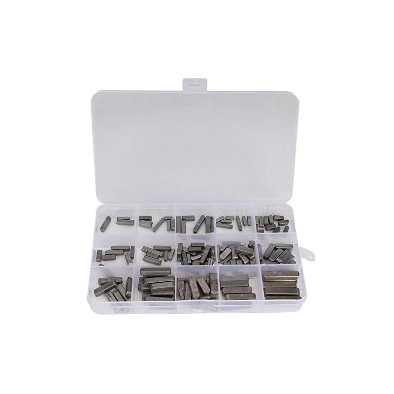 Hilitand 140pcs Parallel Drive Shaft Key Square Parallel Wrench Feather