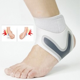 Infiniday Ankle Support Brace - Taping Band for Sports, Running, Marathon, Soccer, Tennis Hiking XL / Right Foot