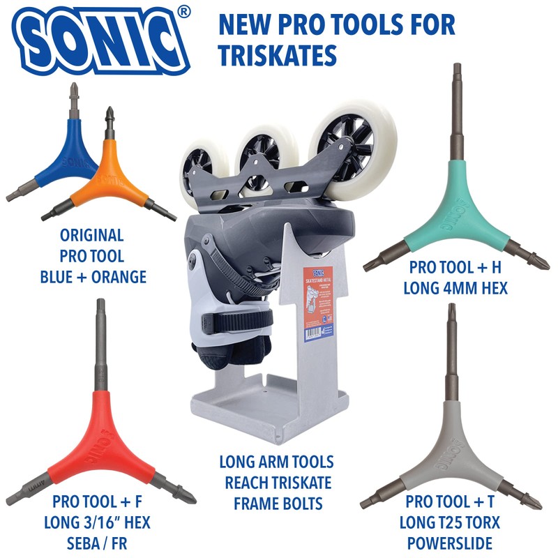SONIC Pro Inline Skate Tool - Blue