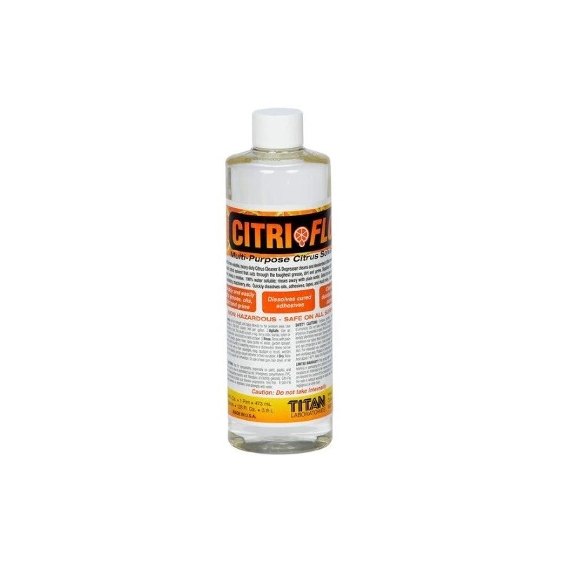 Titan Citri-Flo Multi-Purpose Citrus Solvent (16 oz) Remove Adhesive Tar