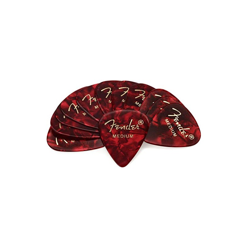 Fender Premium Celluloid Guitar Picks 351 Shape, Stocking Stuffers, Guitar