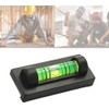 Black 1 x G6L2 Portable Magnetic Spirit Level Small Mini