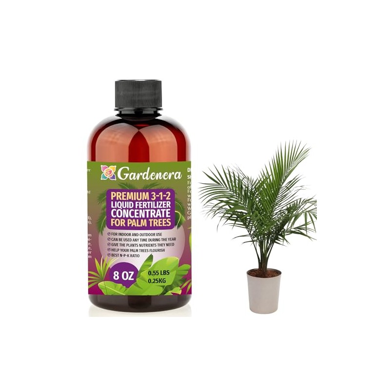 Premium Liquid Palm Tree Plant Fertilizer - 3-1-2 Concentrate for