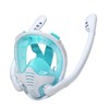 Full Face Snorkel - Anti-Fog Snorkel Goggles,Safe Breathing Scuba Accessories
