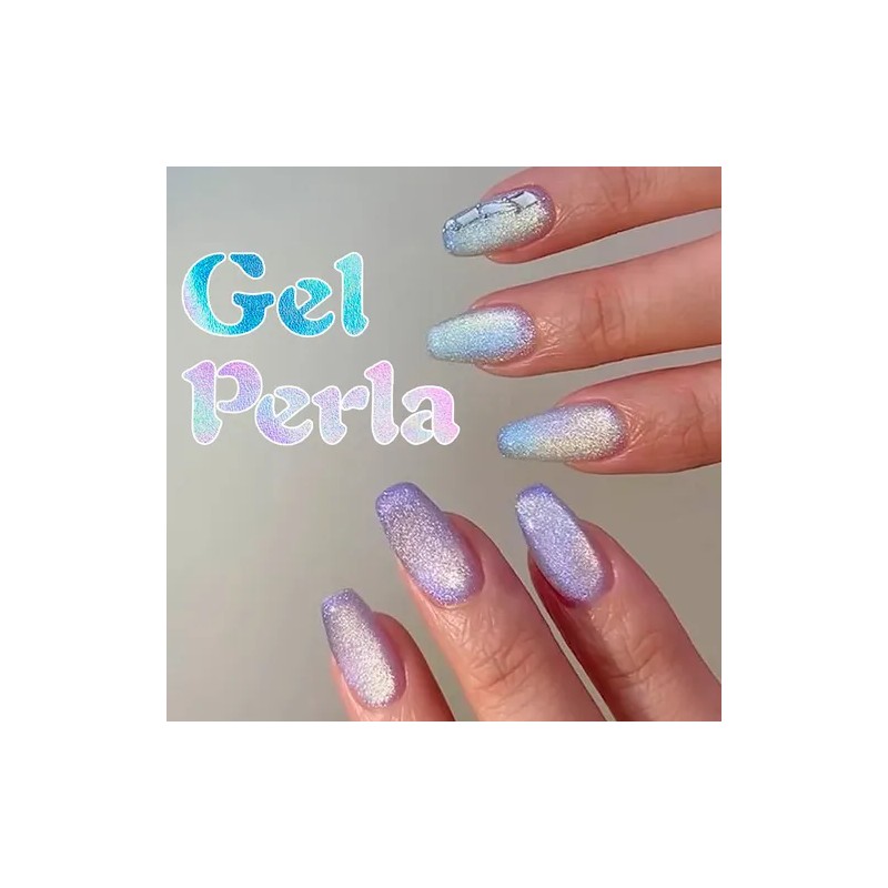 Miss Cherry Gel Semipermanente Efecto Brillo Gama Perla