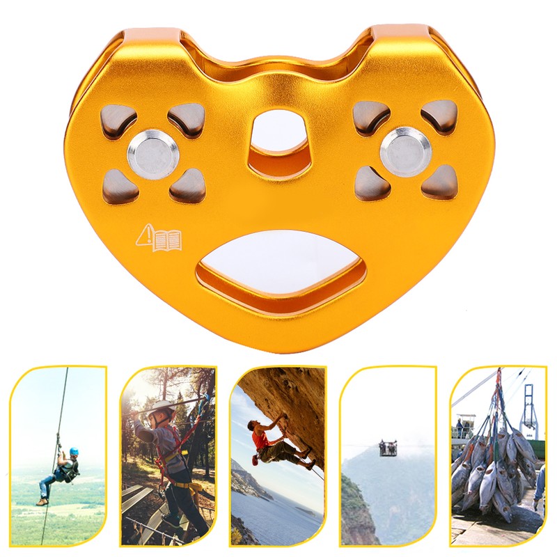Ropeway Double Shaft Double Pulley Outdoor High Altitude Traverse Carriage