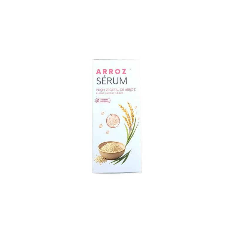 Sérum Facial PDRN de Arroz con Probióticos | Hidratante e