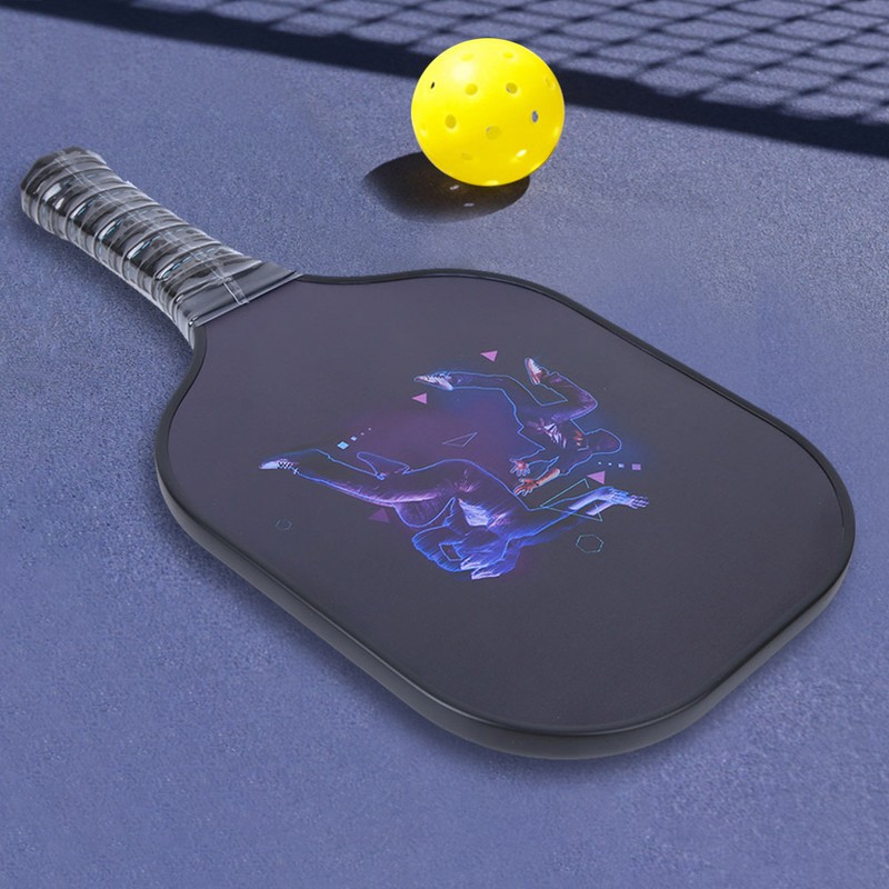 Portable Carbon Fiber Pickleball Paddle Ball Game Training Sport Equipment