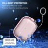MHYALUDO Compatible with AirPods Pro 2nd Generation Case, Stand Design