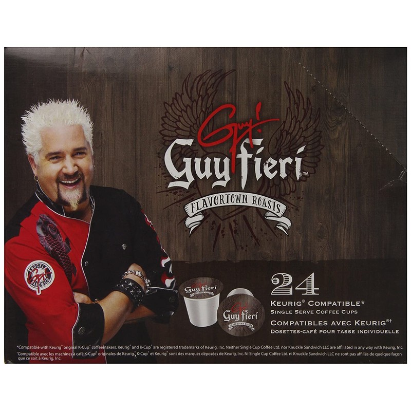 Guy Fieri Flavortown Roasts Coffee, Caramel Apple Bread Pudding, 24