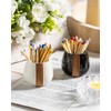Zoeeker Ceramic Match Holders with Striker - Matchstick Container Set