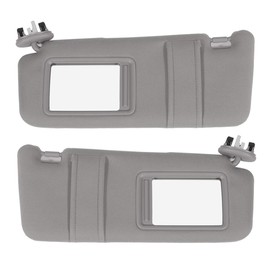 AINTIER Left and Right sides Sun Visor for 2006-2011 for Toyota for Camry(with Sunroof), Gray Left and Right sides Sun Visor Replace 74320-06800-B0,04002-30706-B0,74310-06770-B0,04002-30306-B0