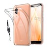 For AQUOS sense3 basic SHV48 Case, Clear For AQUOS Sense3