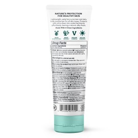 Badger Badger Mineral Daily Sunscreen with Zinc Oxide, SPF 30, Lightweight & Easy to Apply w/No White Cast, Moisturizing Organic Sunscreen, Reef Safe, Vegan, Unscented, 4 fl oz, 2-Pack