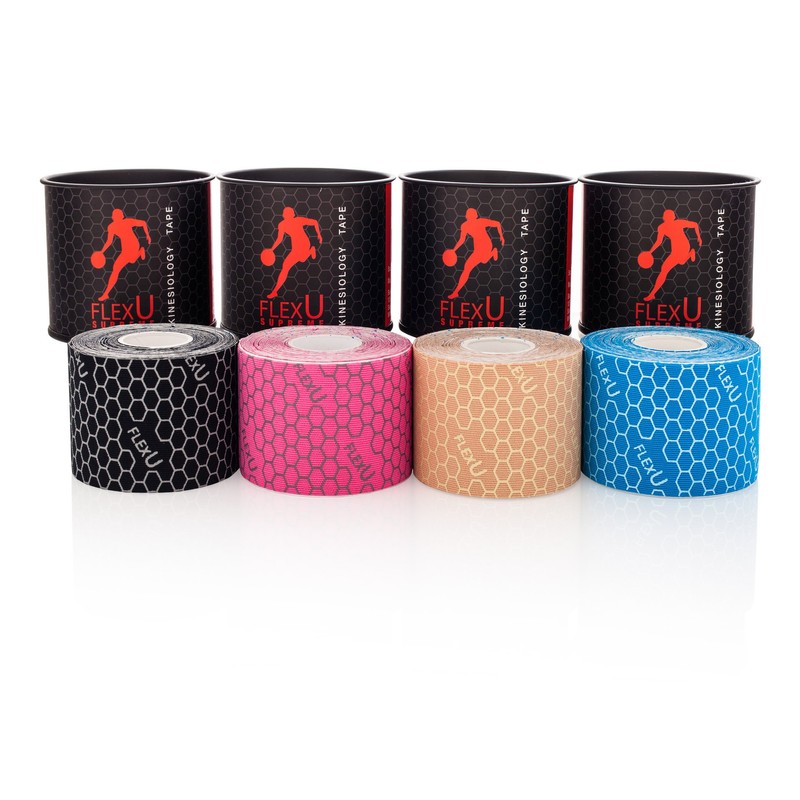 FlexU Synthetic Kinesiology Tape; Single Roll (Pre-Cut or Continuous); Advanced