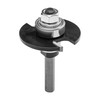 ENT 16460 Flat Dowel Mill HW, Shaft (S) 8 mm,