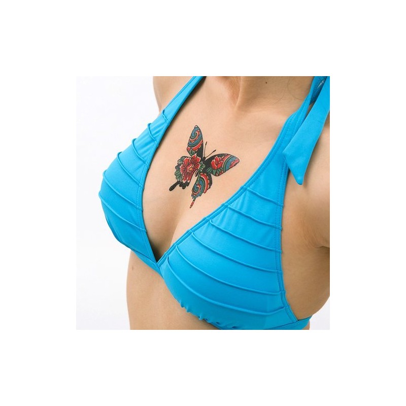 Festival Makeup R004 Button Butterfly (17.5cm x 10cm)