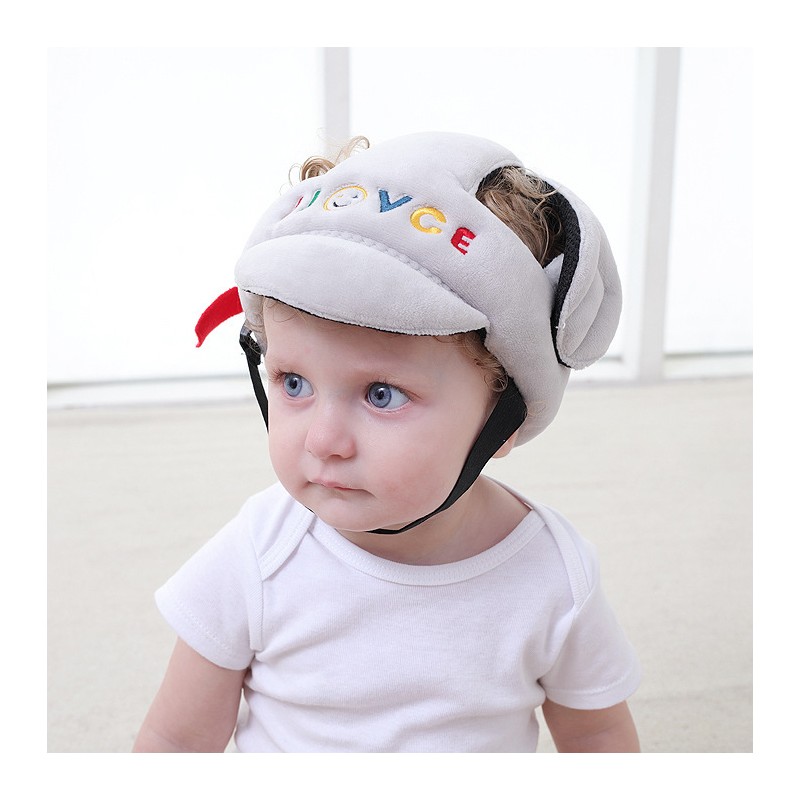 Baby Helmet Infant Toddler Soft Cute Adjustable Safety Helmet Hat