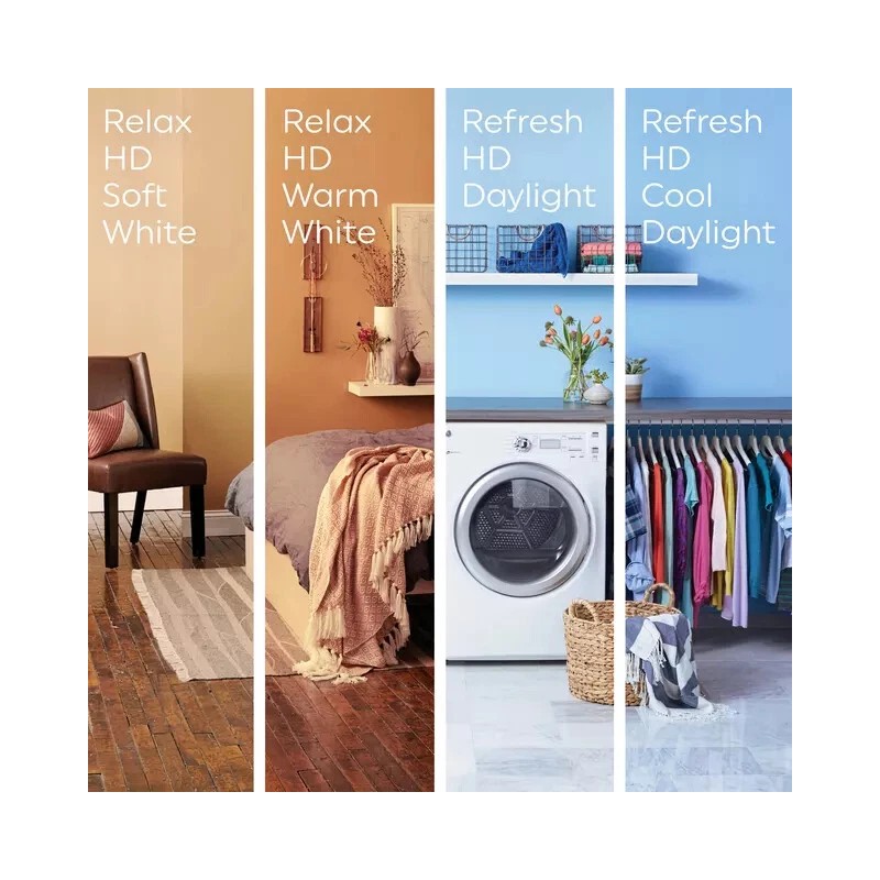 GE Lighting (case of 3) GE relax HD LED G30