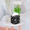 Tissue Box Cover Square Velvet Decorative Tissue Box Holder Cute