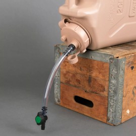MWC Pour Spout w/ TAN Scepter Cap- for your Scepter & LCI Military WATER Cans