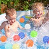 KIKVTER Water Bombs Reusable, Pack of 12 Water Balloons, Reusable,
