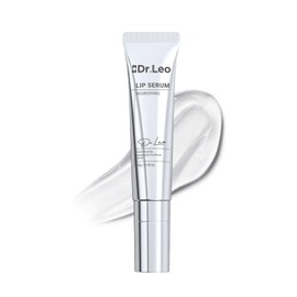 Dr.Leo Suero Labial Multipeptídico, Bálsamo Labial Anti-edad Hidratante Voluminizador Piel Sensible, 40 Aceites Naturales DPHP Cafeína, Reduce Líneas