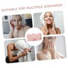 VICASKY Coral Fleece Bowknot Headband for Face Washing Soft Non-