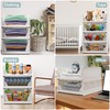 Stackable Foldable Storage Baskets, Folding Storage Bins, Closet Organizers and