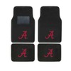 Alabama Crimson Tide 4 Pc Carpet Floor Mats