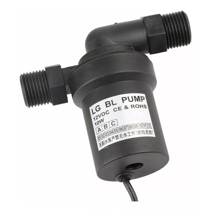 Generic Bomba Agua Solar Alta Temperatura Sin Escobillas 12v 10w