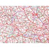 Greater London - Postcode Sector Map 8 - Wall Map