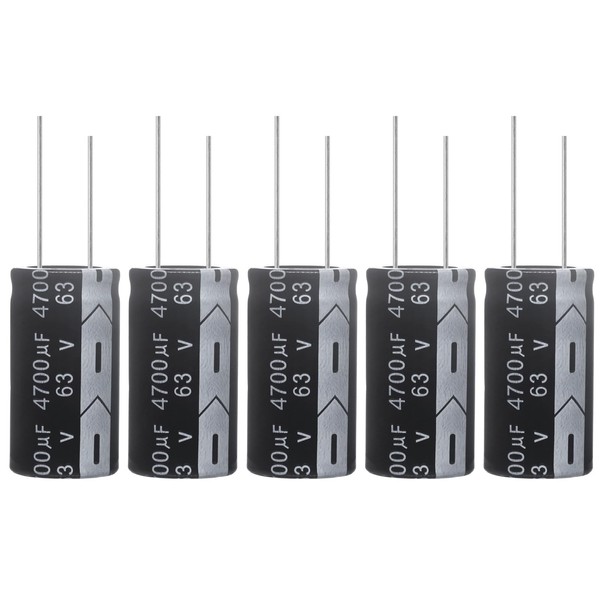 ALLECIN 4700uF 63V 22x40mm Electrolytic Capacitor 4700 UF MFD 63