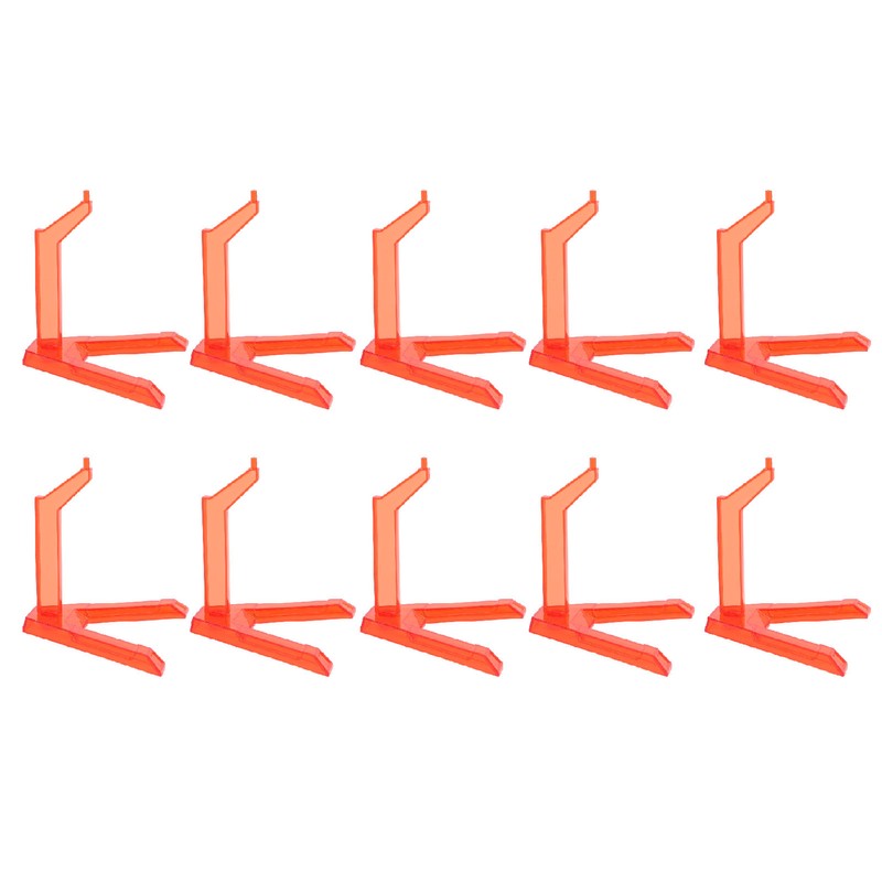 10pcs Action Figure Display Stand Multipurpose Plastic Flexible Figure Holder