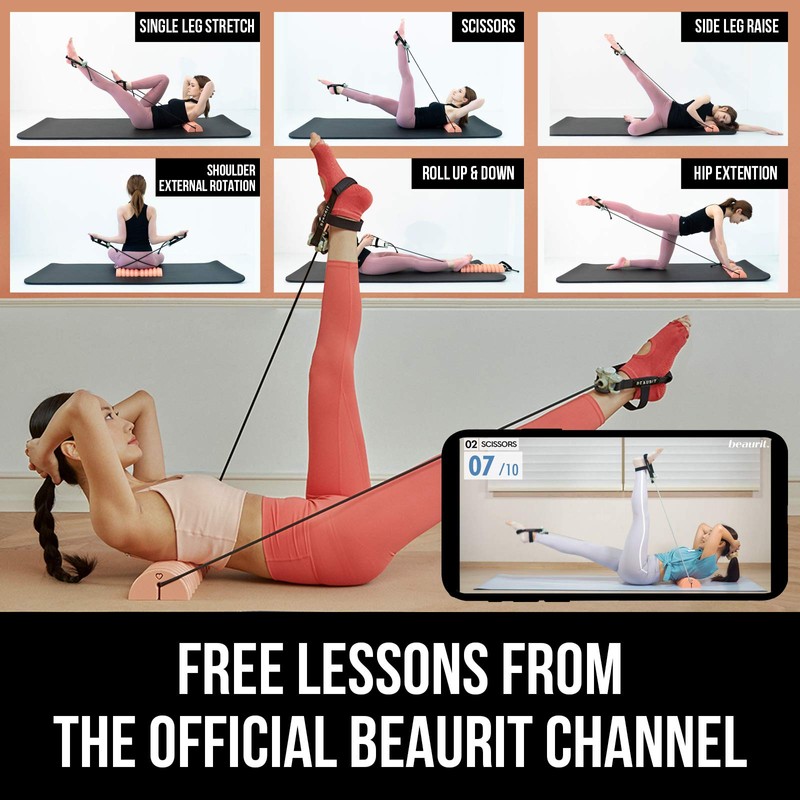 beaurit Home Pilates Set | Foam Roller Set(ABS) | Back