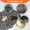 YATOINTO Grade 80 Log Chain 5/16'' X 14 Feet with