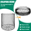 Foldable Deer Feeder Varmint Guard, 13x12 in Stainless Steel Deer