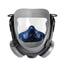 BVGFLR Organic Vapor Full Face Respirator Mask Paint Respirator Pesticide Mask with Double Activated Carbon Air Filter